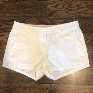 J Crew White Shorts